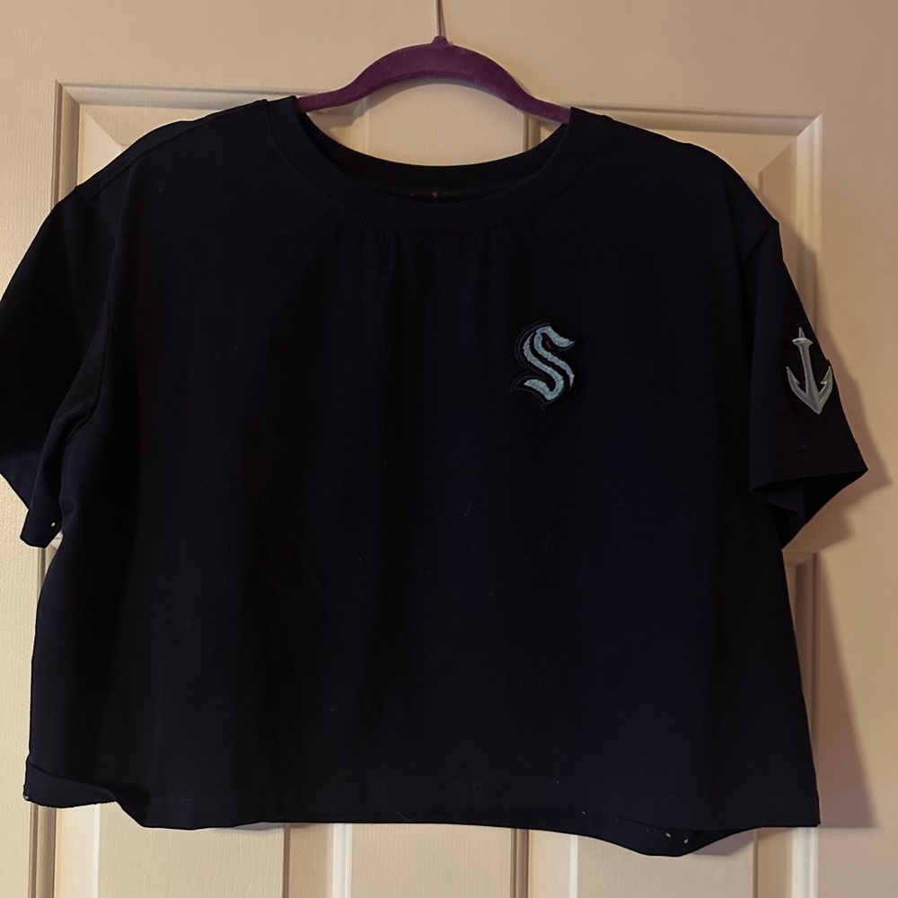 Seattle Kraken cropped shirt